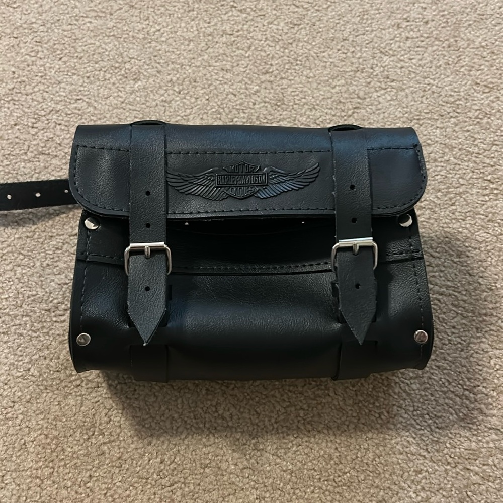 Harley Davidson leather bag
